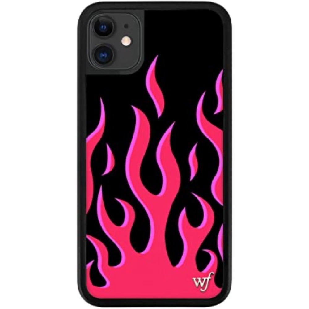 Wildflower iPhone 11 Case - Red Flames